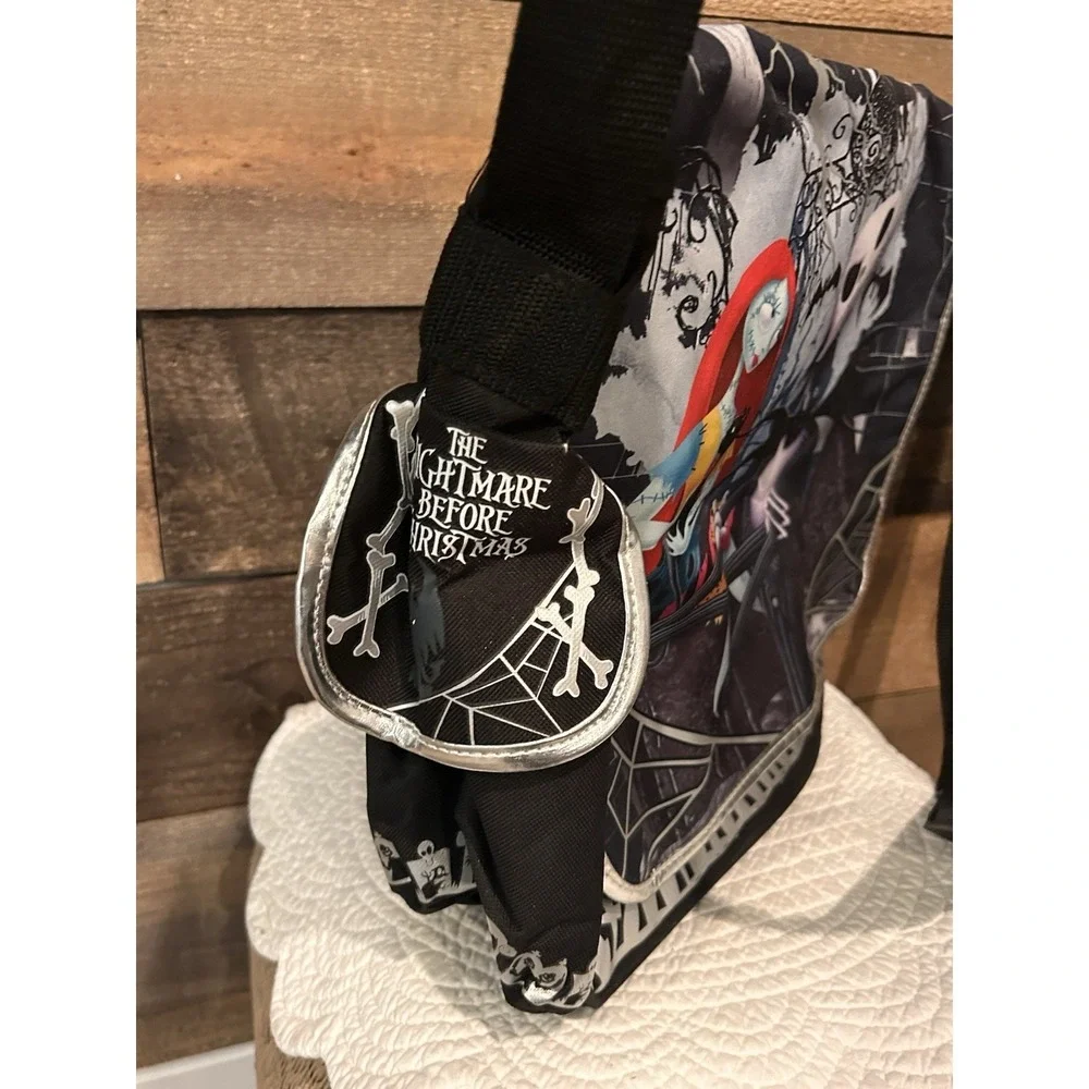Disney Nightmare Before Christmas Jack Skellington‎ Sally Messenger Laptop Bag
